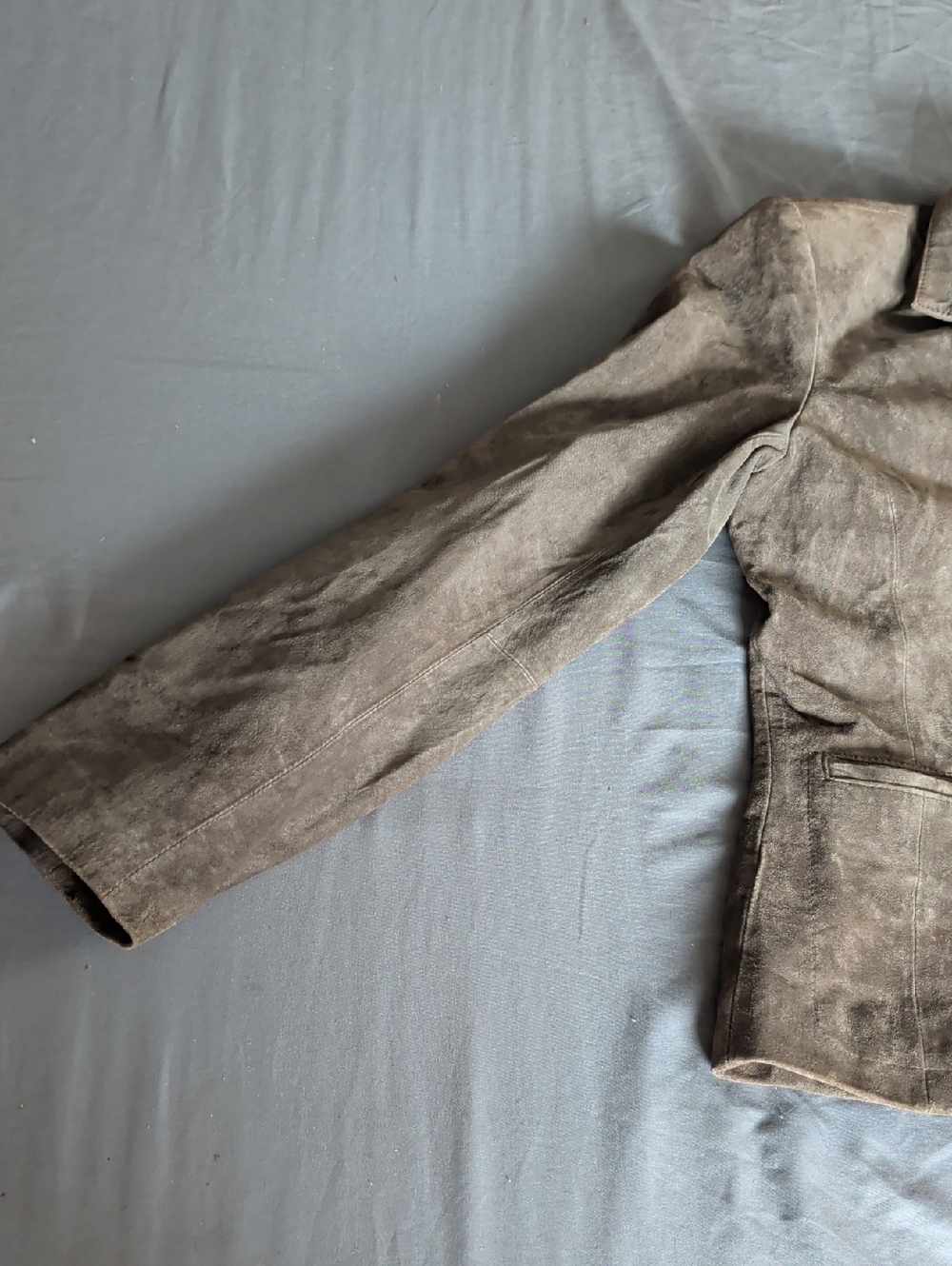 Jones Wear Women's Suede Blazer Size 8 - Picture 5 of 8